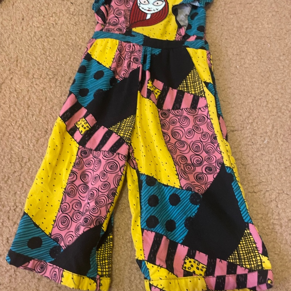 Sally Nightmare Before Christmas Colorful Patchwork Kids